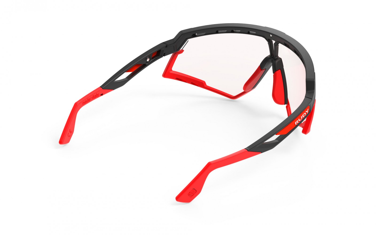 DEFENDER Black Matte / Bumpers Red Fluo / ImpactX Photochromic 2 Red
