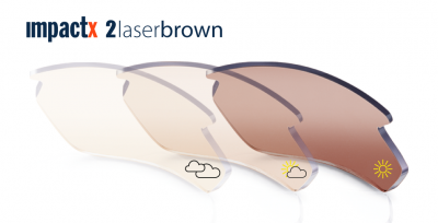 thumb-TRALYX SLIM ImpactX Photochromic 2 Laser Brown