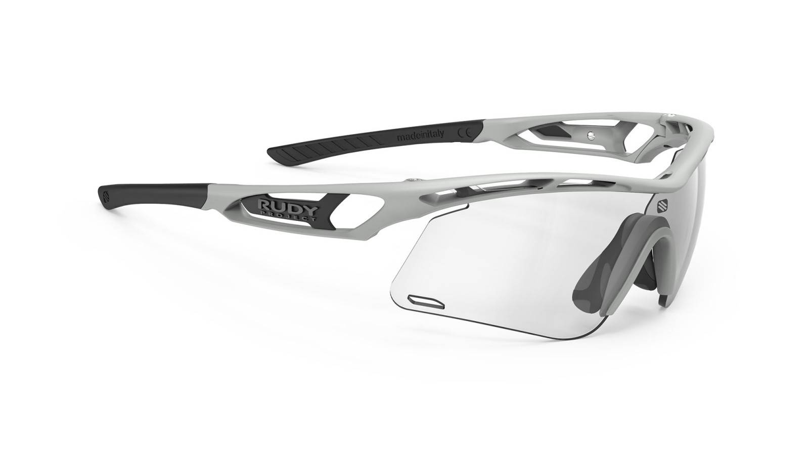 TRALYX+ SLIM Light Grey Matte / ImpactX Photochromic 2 Laser Black